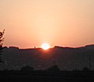 Sonnenaufgang ber der Albiskette